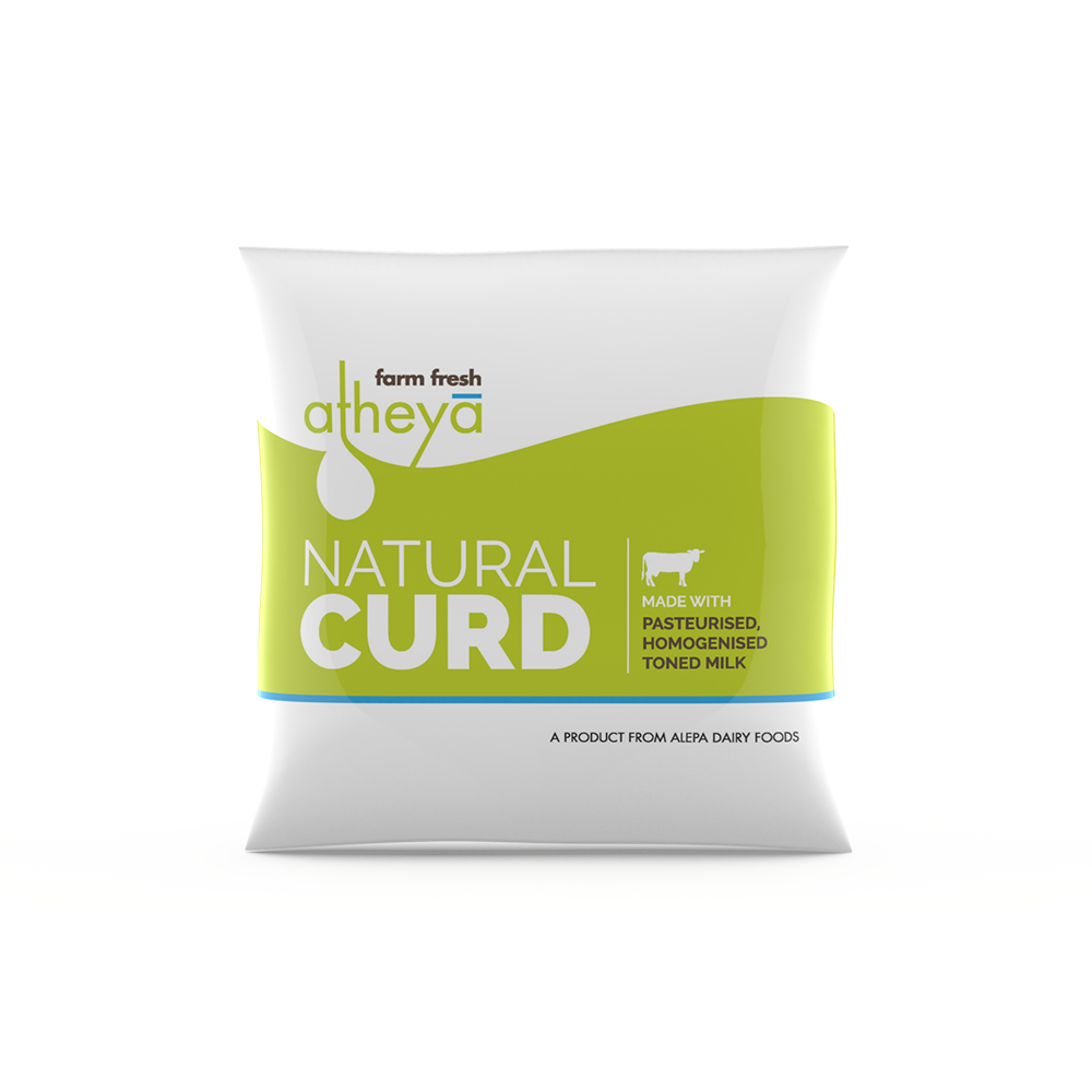 Atheya Natural Curd 500 ml Pouch